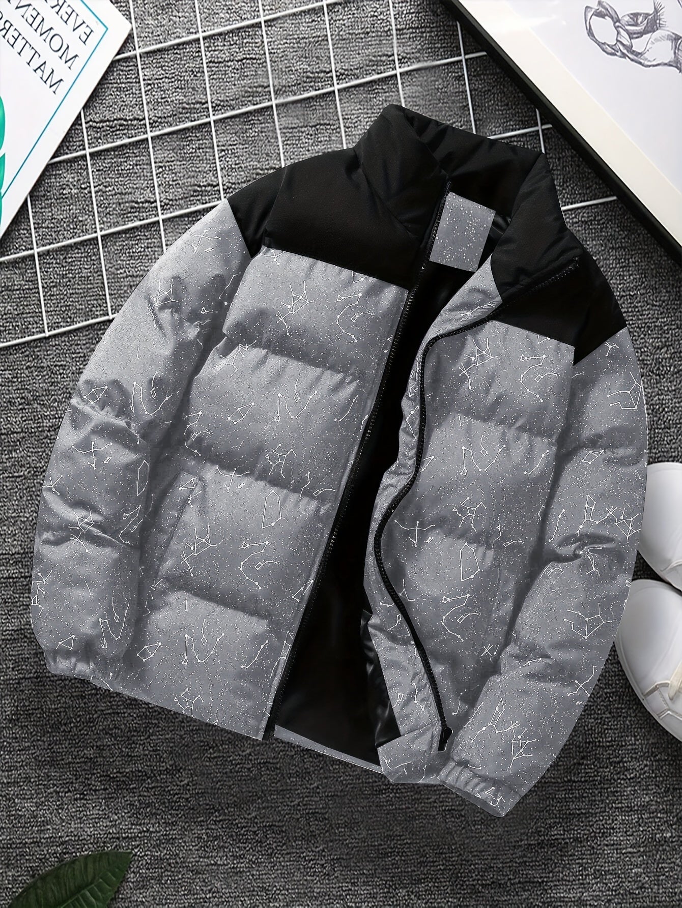 Men's Versatile Zip-Up Coat Everyday 605