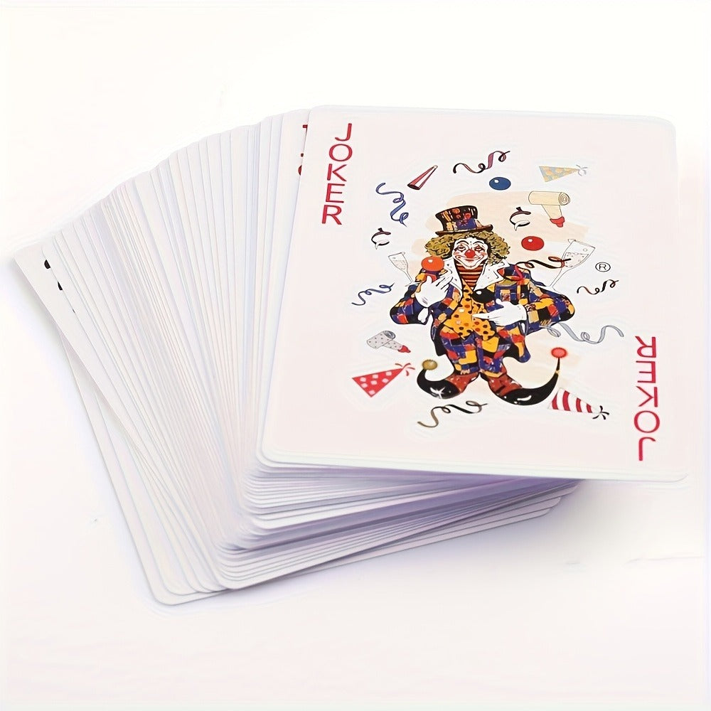 Bulk Playing Cards 24 Decks Pack 12 Blue & 12 Red Plastic-Coated Poker Size Standard Index – 52 Cards + 2 Jokers Each for Poker Family Games Party Casino Night Gift