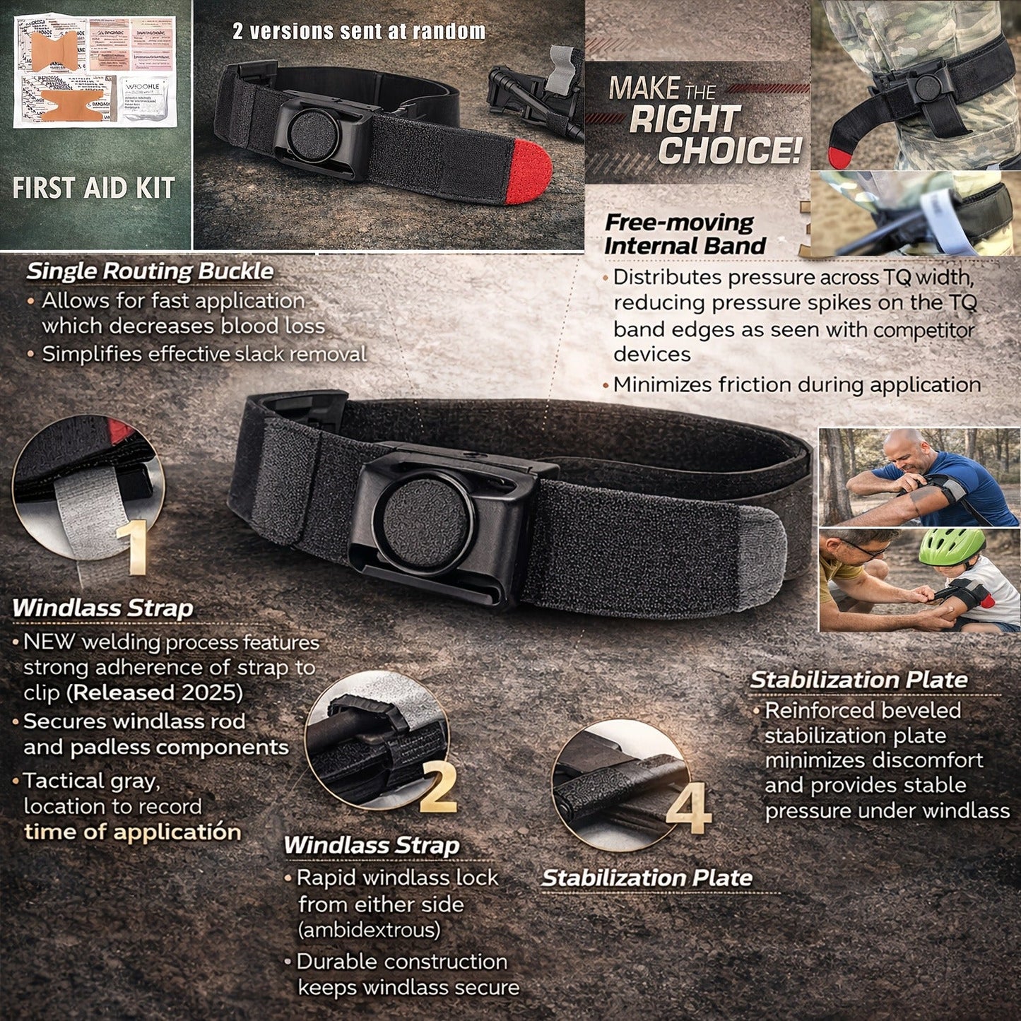 Camping Survival Kit Gift Set 19-in-1 – Emergency Survival Gear with Magnesium Fire Starter, Ideal Birthday Gift for Men, Dad, Husband, Fishing, Hunting & Outdoor Adventures