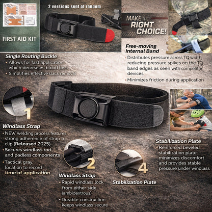 Camping Survival Kit Gift Set 19-in-1 – Emergency Survival Gear with Magnesium Fire Starter, Ideal Birthday Gift for Men, Dad, Husband, Fishing, Hunting & Outdoor Adventures