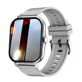 Silver-Classic Silicone Band