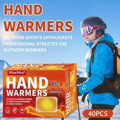 Heat Patches Self-Heating Body Warmers – No Battery Needed, Iron-Based Air-Activated Warming Pads for Back, Neck & Body, Long-Lasting Heat for Winter Sports, Outdoor Activities & Cold Weather Relief