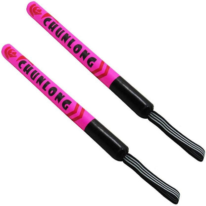 Boxing Training Sticks Target Pads 2pcs - Punching Accuracy & Speed Trainer for MMA, Muay Thai, Grappling, Green/Blue/Yellow/Purple