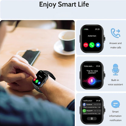 Smartwatch Bluetooth 5.1 Calling 2.01 Inch Display Multi Sport Modes