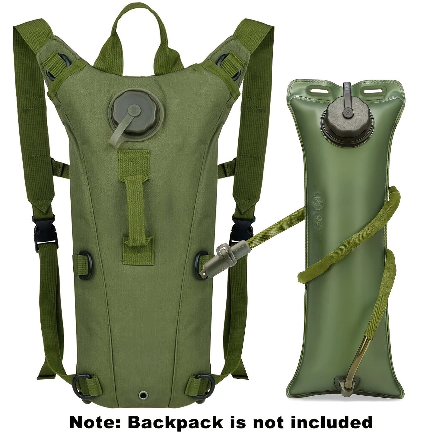 Hydration Backpack with 101oz BPA-Free Water Bladder – Tactical Water Pack for Cycling, Hiking, Trekking, Climbing & Outdoor Camping