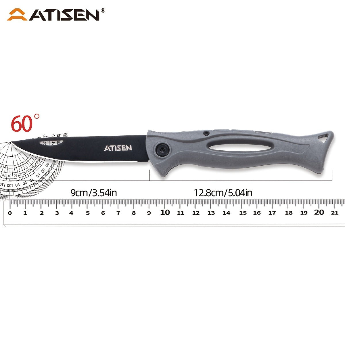 Fishing Knife Set 106PCS – Bait Knife, Luya Tongs, Knife Sharpener, Fishing Line Clippers & Anti-Loss Stretch Rope, Orange High-Visibility Fishing Tool Kit for Outdoor Camping Hiking, Best Gift for Men