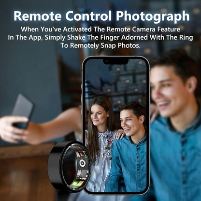 Smart Health Ring IP68 Fitness Tracker for Women Men