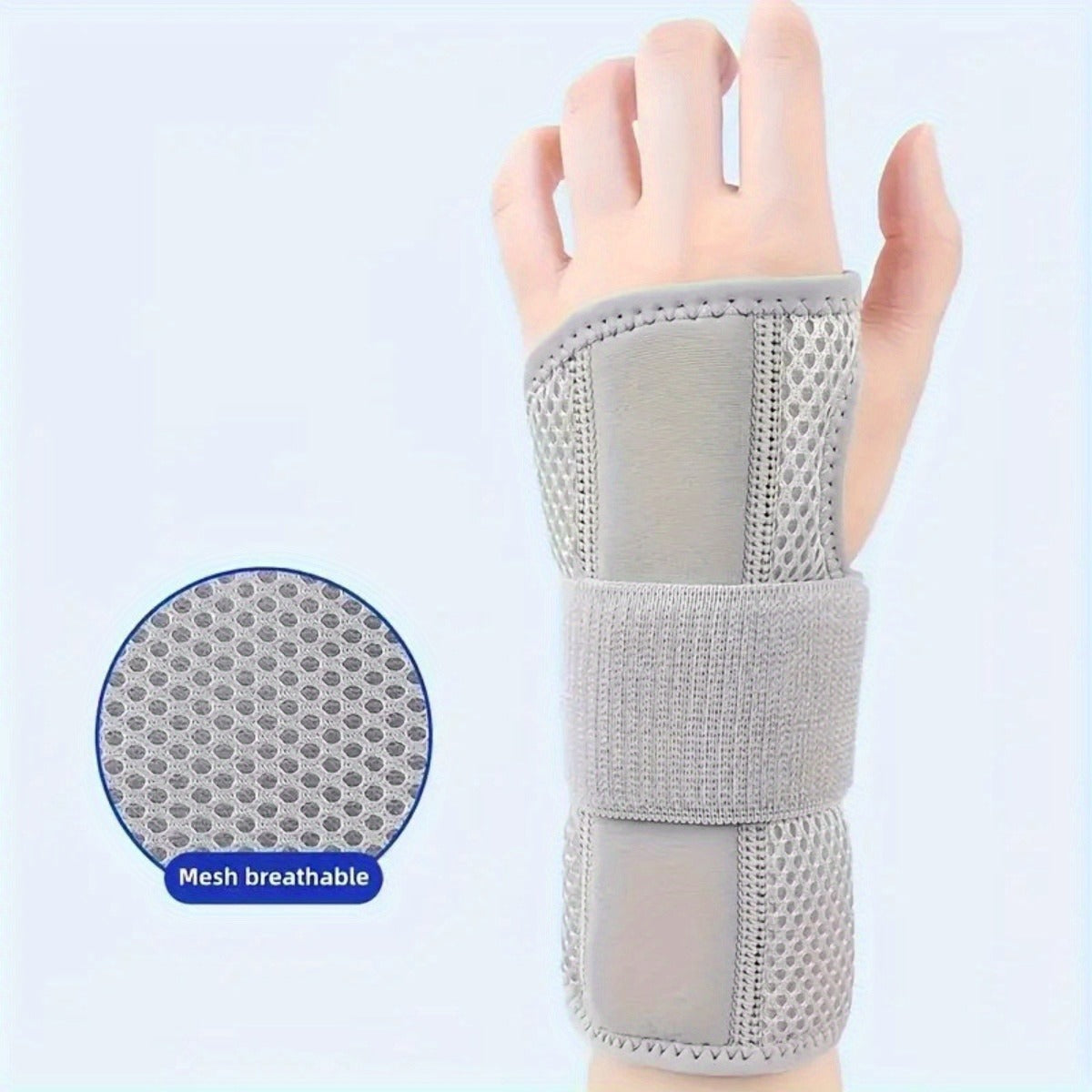 Carpal Tunnel Wrist Brace 2-Pack – Left & Right Hand Adjustable Compression Night Support Splint | One Size Fits All Wrist Stabilizer for Carpal Tunnel Syndrome, Tendonitis & Arthritis Relief