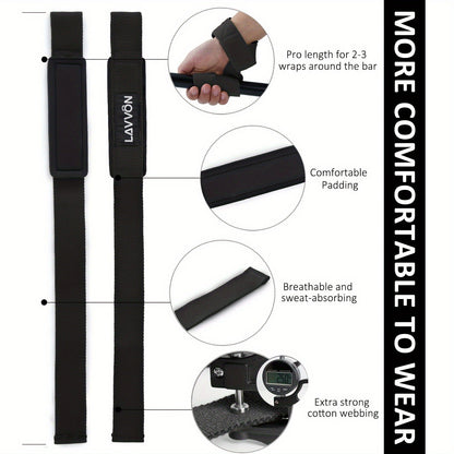 Barbell Squat Pad Set with Wrist Straps & Ankle Straps – Thick Anti-Slip Foam Bar Pad for Hip Thrusts, Squats & Lunges, Weightlifting Neck Cushion for Men Women