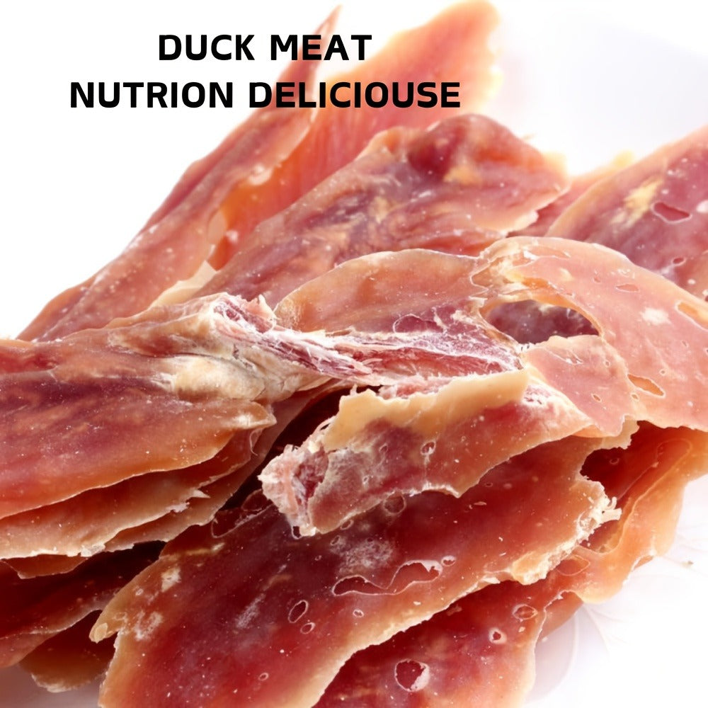 Chicken Jerky Dog Treats Real Pure Chicken Duck High Protein Low Fat Long Lasting Chews Healthy Digestible Training Reward Snack 200g 400g All Breeds