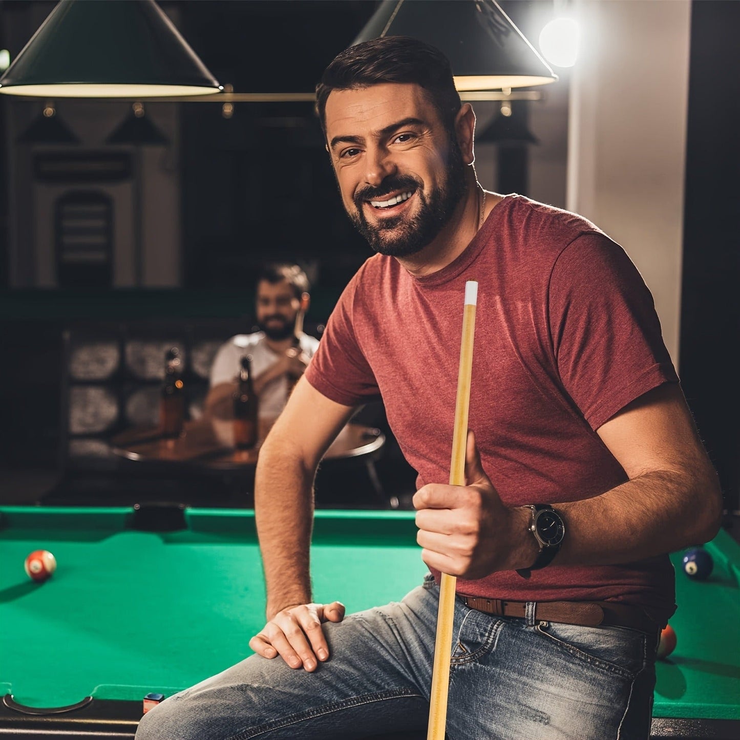 Premium Maple Pool Cue Stick 13mm – Unisex Professional Billiard Cue for Training & Play, 3 Color Options + 3-in-1 Cue Tool & Training Balls Available – Great Christmas & Holiday Gift
