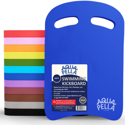 Swimming Kickboard for Adults & Kids – Lightweight EVA Foam Swim Board for Kicking Drills & Stroke Training | Phthalate-Free, Durable & One Size Fits All | 7 Colors Available
