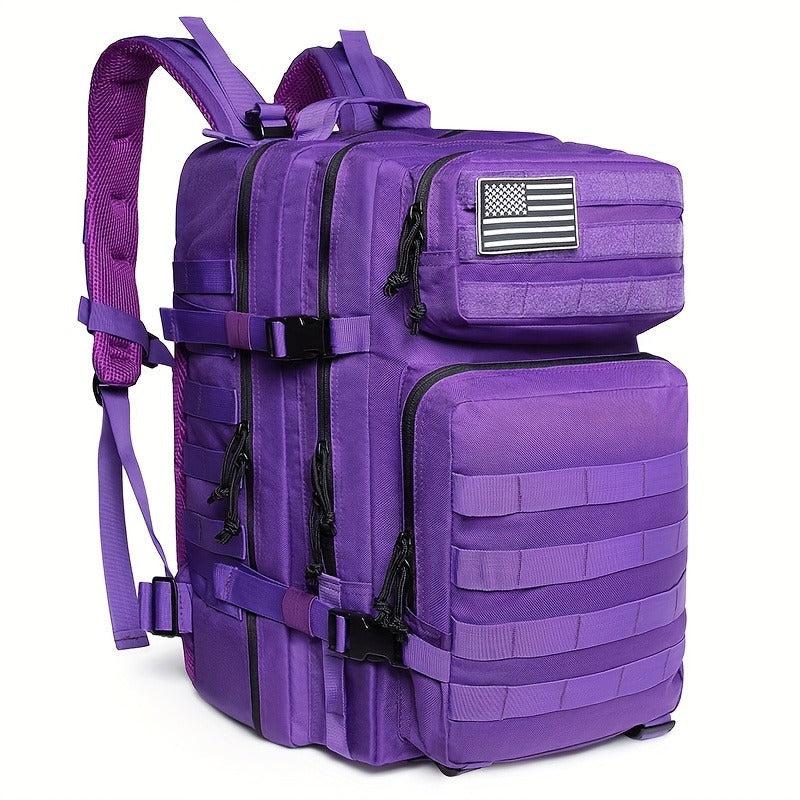 Tactical Backpack 45L – Military Rucksack for Men Women Hiking Camping Emergency 3-Day Bug Out Bag