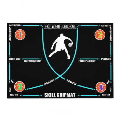 Basketball Footwork Training Mat, Anti-Slip & Step Guidance