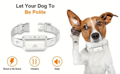 Bark Collar for Dogs – Anti-Barking Training Collar with 3 Sensitivity & 7 Intensity Levels, Beep & Vibration Modes for Small, Medium & Large Dogs