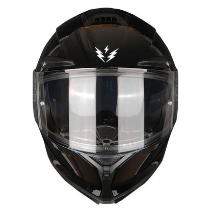 Full Face Motorcycle Helmet DOT Approved – Dual Visor Anti-Fog Pinlock Shield, Street Bike Adult Helmet with Sun Inner Shield, Aerodynamic Thermoplastic Shell, S/M/L/XL