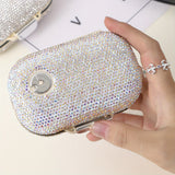 White Multicolor Oblong