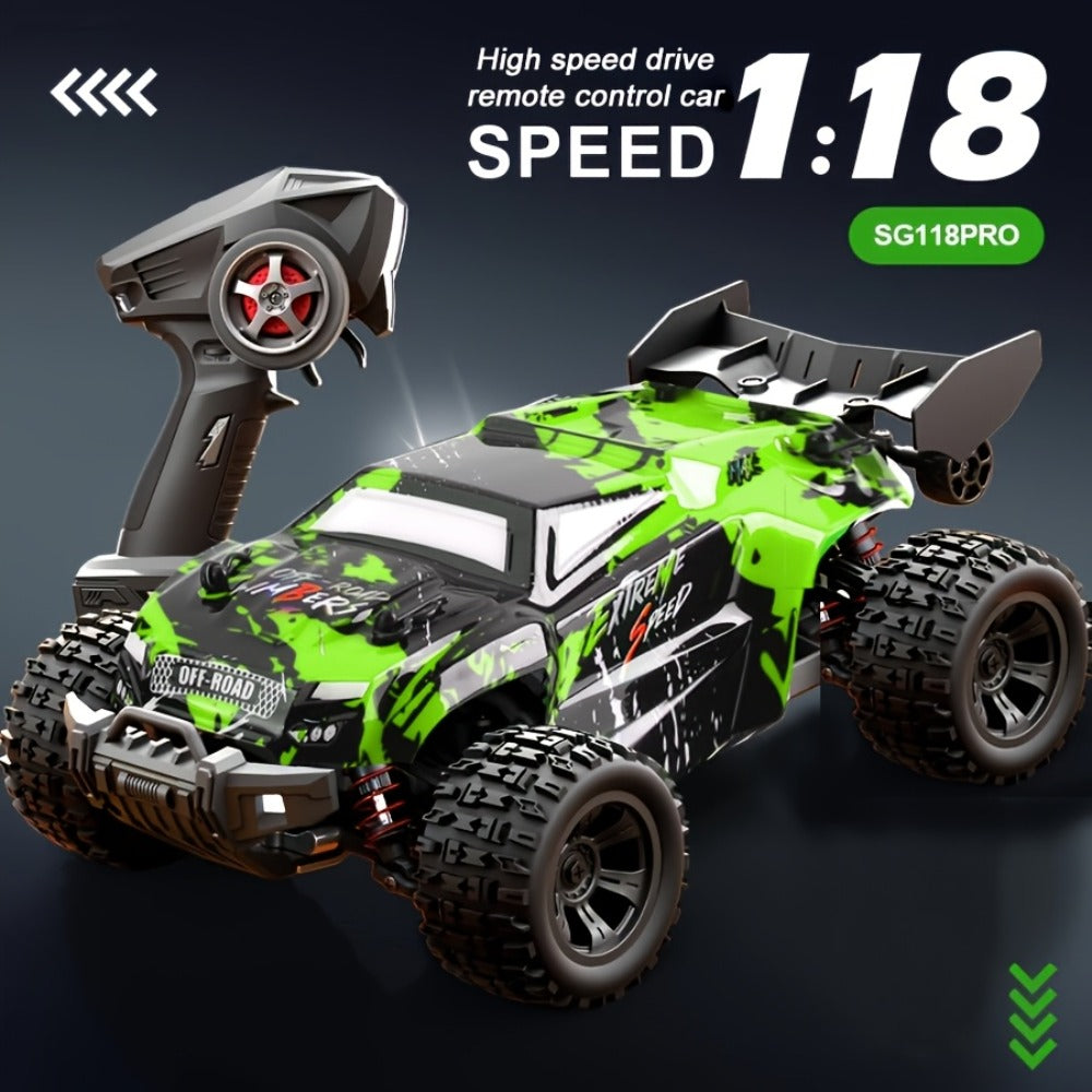 Dual Shell Ultra Large RC Off-Road Truck with Full Proportional Drift Control Extreme Grip Tires & High Speed – All-Terrain 4WD Remote Control Monster Truck for Kids Teens Adults Birthday Christmas Gift