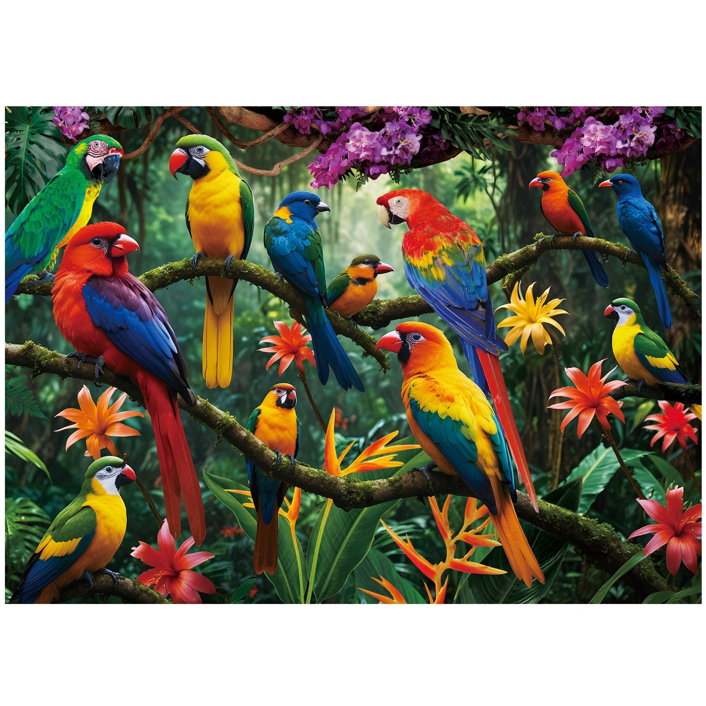 1000 Piece Jigsaw Puzzles for Adults 3-Pack – Challenging Large Puzzle Set with Wildlife, Scenic Landscape & Nature Themes | Letters on Back, Family Game Night, Birthday Christmas Gift