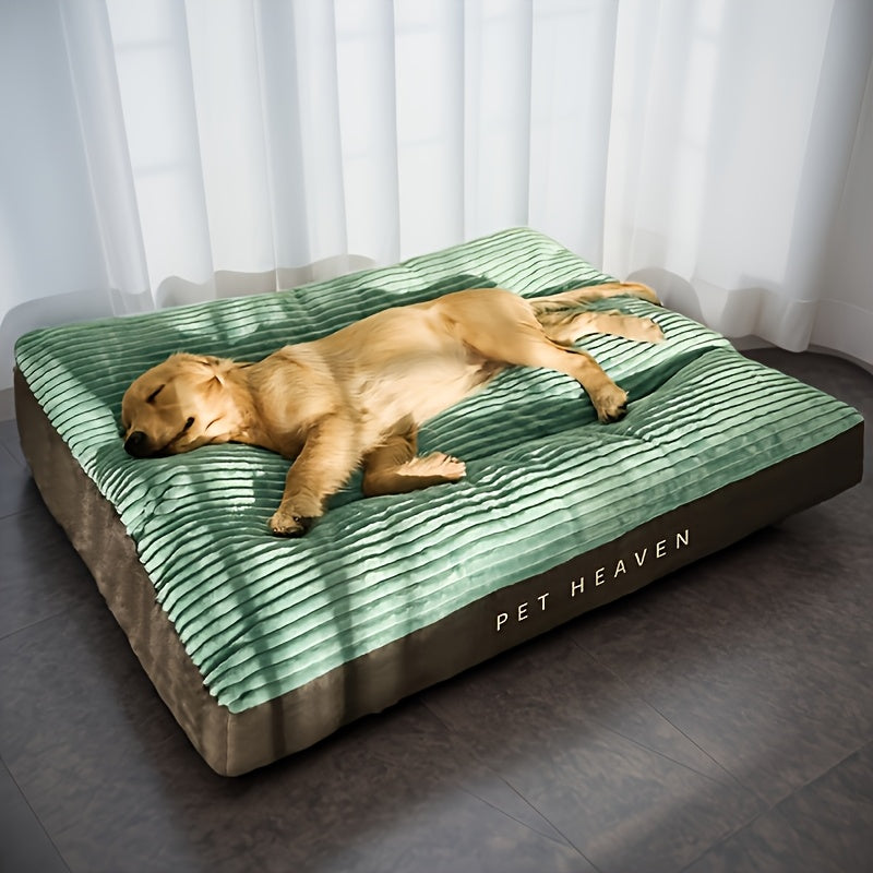 Orthopedic Dog Bed for Large Dogs XL XXL - Removable Washable Cover Pet Lounge Chair Sofa, Polyester Fiber Cushion, Comfortable All-Season Sleep Pad for Large & Extra Large Breeds