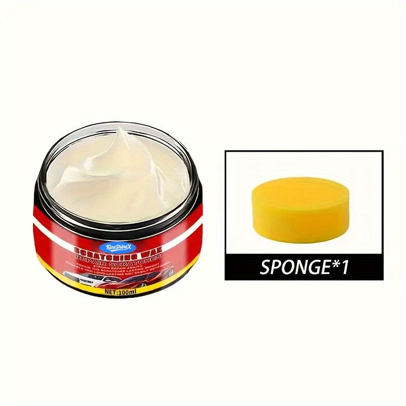 Car Scratch Removal Nano Bright Polish (3.38oz) Suitable for a Variety of Car Paint Surface Recovery Scratch Repair Wax (not Send Sponge)