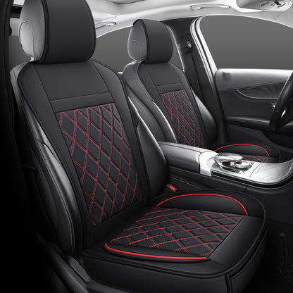 Car Seat Covers Front Pair – Universal Fit Bucket Seat Protector, Anti-Slip Full Surround High-Back Design, 15 Colors, Fits Cars SUVs Trucks