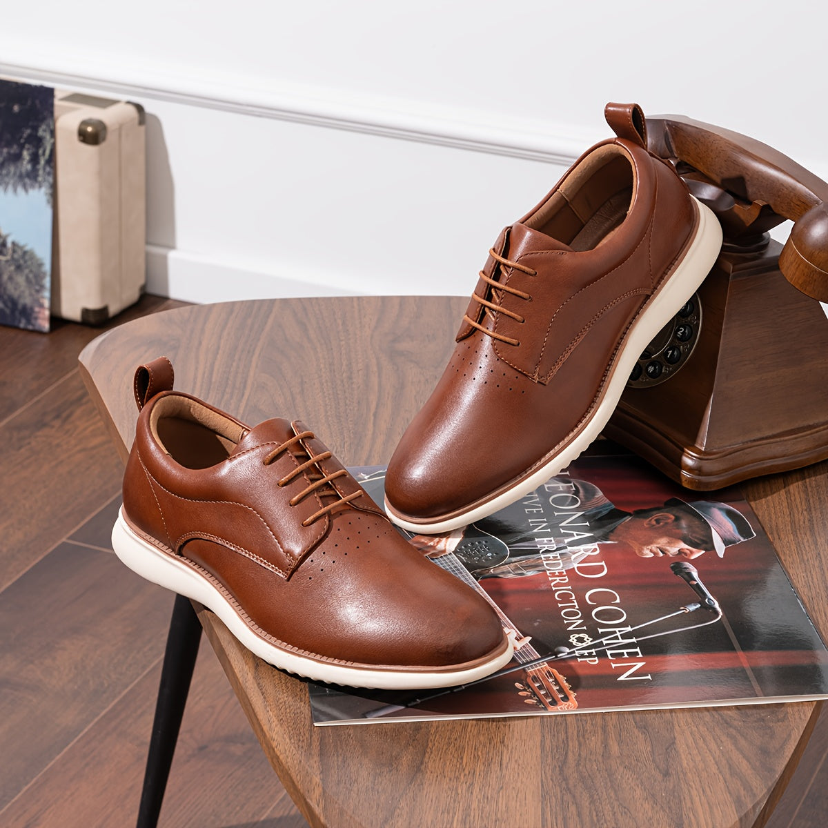 Men's Dress Shoes & Oxfords - Non-Slip Sole Cushioned Comfort for Beach & Water 056549