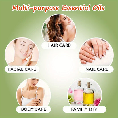 Citronella Essential Oil 50ml Pure Hydrating Body Massage Oil with Dropper - Non-Alcoholic Moisturizing Oil for Face Hair Nails Dry Skin All Skin Types Adults Daily Care