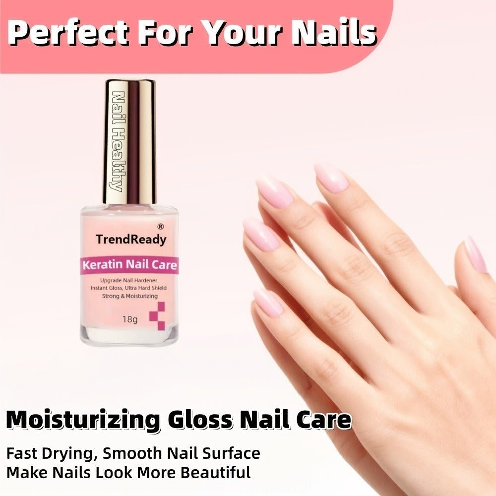 Colored Nail Hardener Set Pink White Yellow - Extra Strong Fast Drying Long Lasting 15ml Nail Strengthener for Weak Splitting Brittle Nails Base Coat Manicure Kit 2 Pack 6 Pack Women