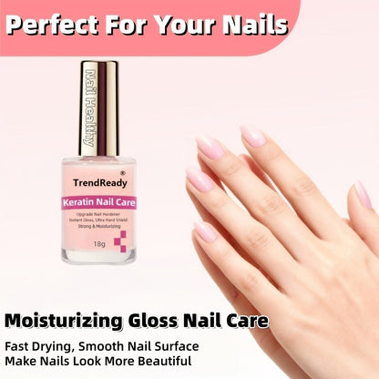 Colored Nail Hardener Set Pink White Yellow - Extra Strong Fast Drying Long Lasting 15ml Nail Strengthener for Weak Splitting Brittle Nails Base Coat Manicure Kit 2 Pack 6 Pack Women