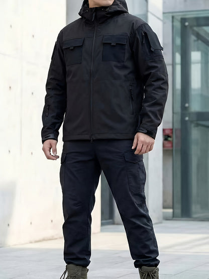 Men's Windproof Zip-Up Coat Everyday 997