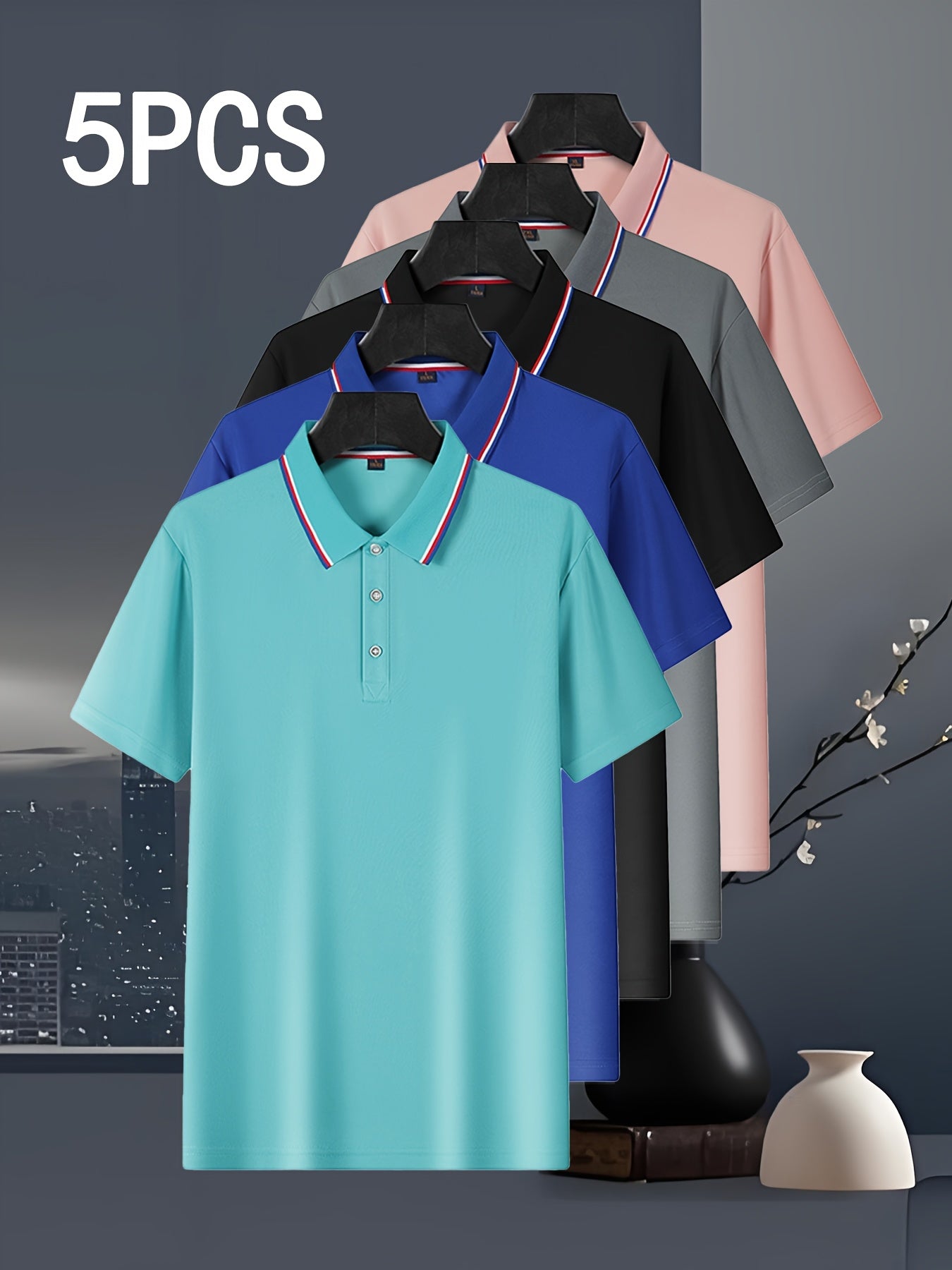 Men's Performance Shirt - Collared Long Sleeve 505573