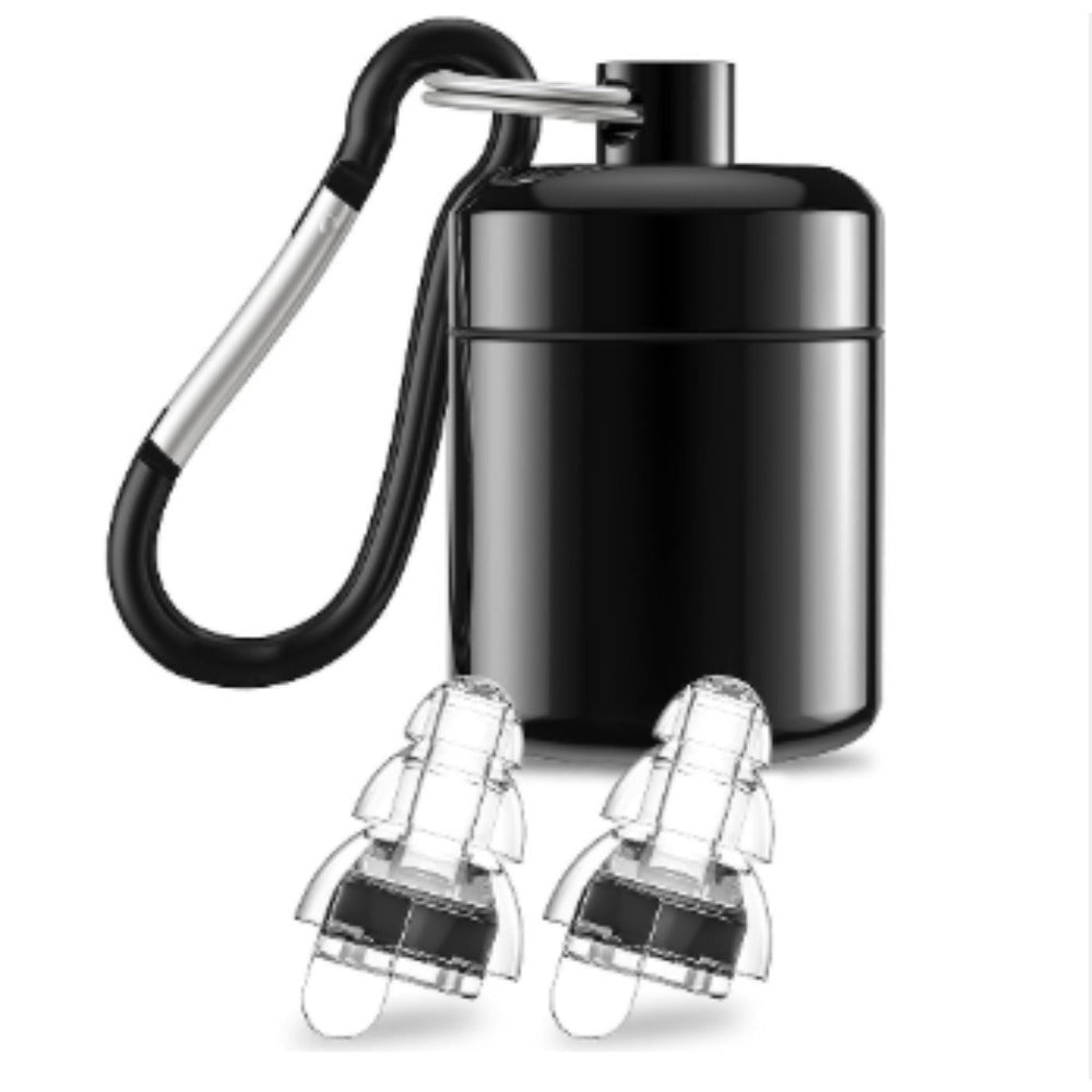 High Fidelity Earplugs for Concerts Musicians 24dB Noise Reduction – Advanced Filter Technology Ear Protection for Music Festivals, DJs, Nightclub, Drummers, Professional Work and Industrial Use