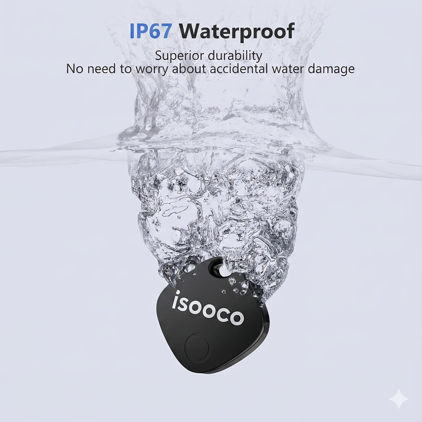 ISOOCO Mini GPS Tracker Dual System Wireless Tracker, No Monthly Fee Real-Time Locator, IOS And Android Compatible, 24/7 Tracking for Cars, Trucks, Suvs, Motorcycles, Boats, Trailers, Tracker, Tracker Device, Tracker for