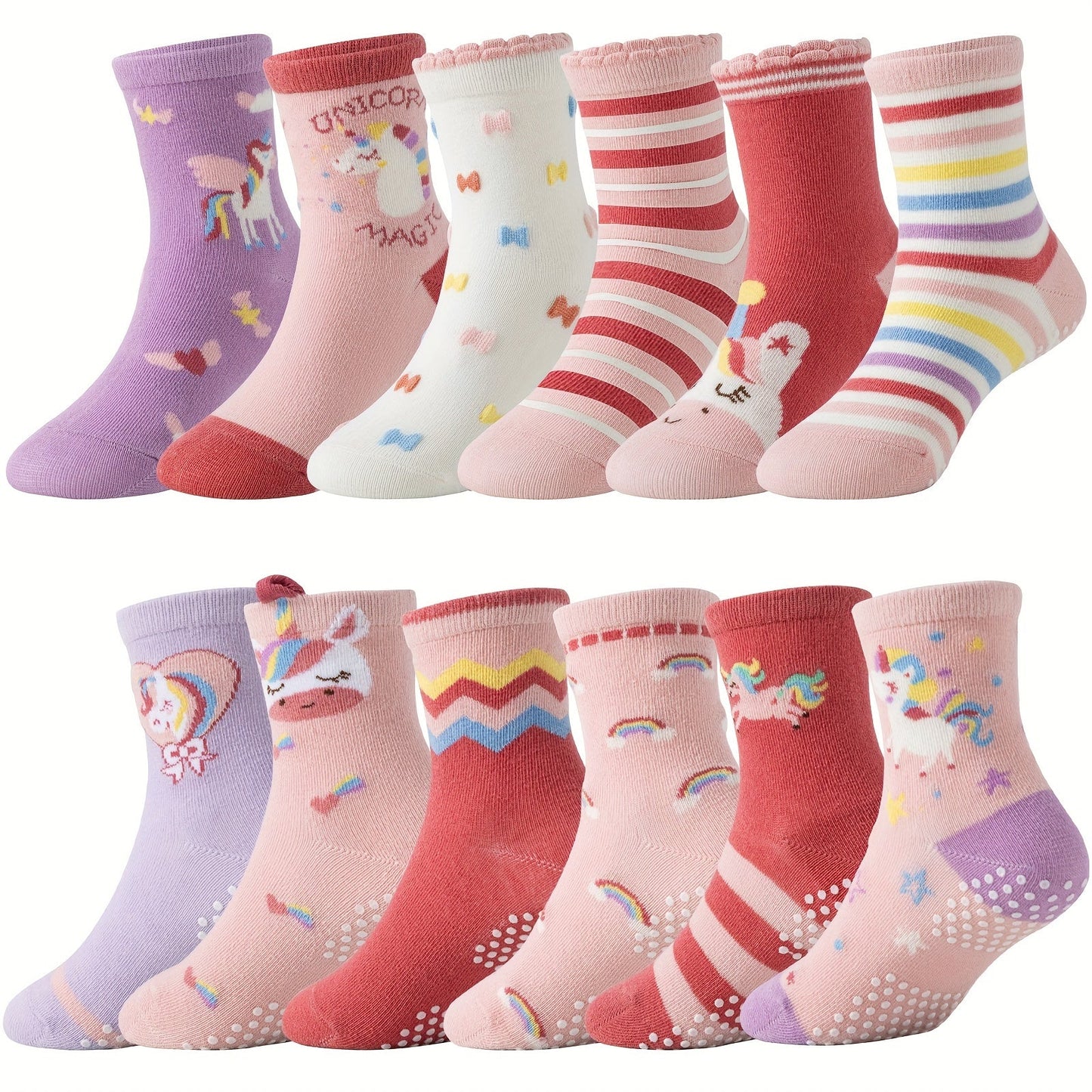 Kids' Colorblock Baby & Kids Socks - 12-Pair Pack