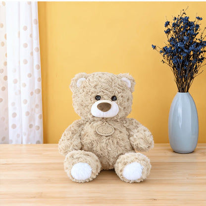 Giant Teddy Bear Stuffed Animal Plush Toy – Lifelike Soft Cuddly Bear Doll for Kids Adults Home Decor, Best Christmas Birthday Valentine Gift, Beige Brown