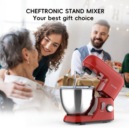 Stand Mixer 4.5 Qt Tilt-Head 500W Electric Kitchen Mixer 6-Speed Multifunctional with Dough Hook Whisk Flat Beater Household Baking Mixer Green US Plug