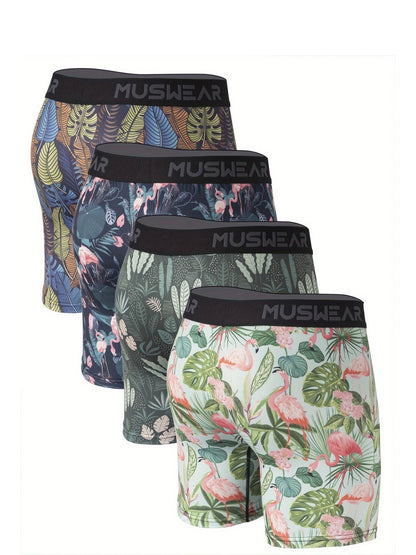 Men's Boxer Briefs - Moisture Wicking
