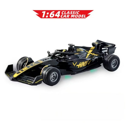 Mini RC Racing Car 1:64 Scale 2.4G Alloy Die-Cast 4WD Drift Toy Car with Lights & Adjustable Speed – Indoor Outdoor RC Car for Boys | Collection Gift Set | Best Birthday Christmas Party Toy