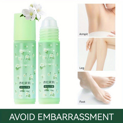Long Lasting Scented Body Deodorant for Women and Men Non-Greasy Formula - White Peach Champagne Jasmine Blue Rose Scents Fresh Gentle Skin-Safe All Day Freshness Personal Hygiene