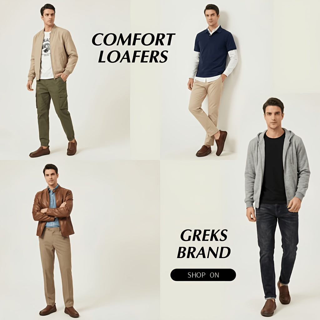 Men's Loafers & Flats - Breathable Mesh for Outdoor & Travel 587429