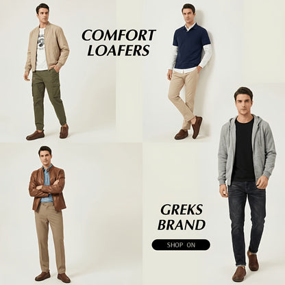 Men's Loafers & Flats - Breathable Mesh for Outdoor & Travel 587429
