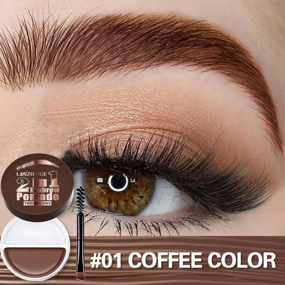 3D Microblading Brow Pen Waterproof Sweat-Proof Long-Lasting — Micro-Fork Tip Hair Stroke Effect Eyebrow Pencil with Brush Applicator Bold Precise Brow Definer 3 Shades All Skin Types