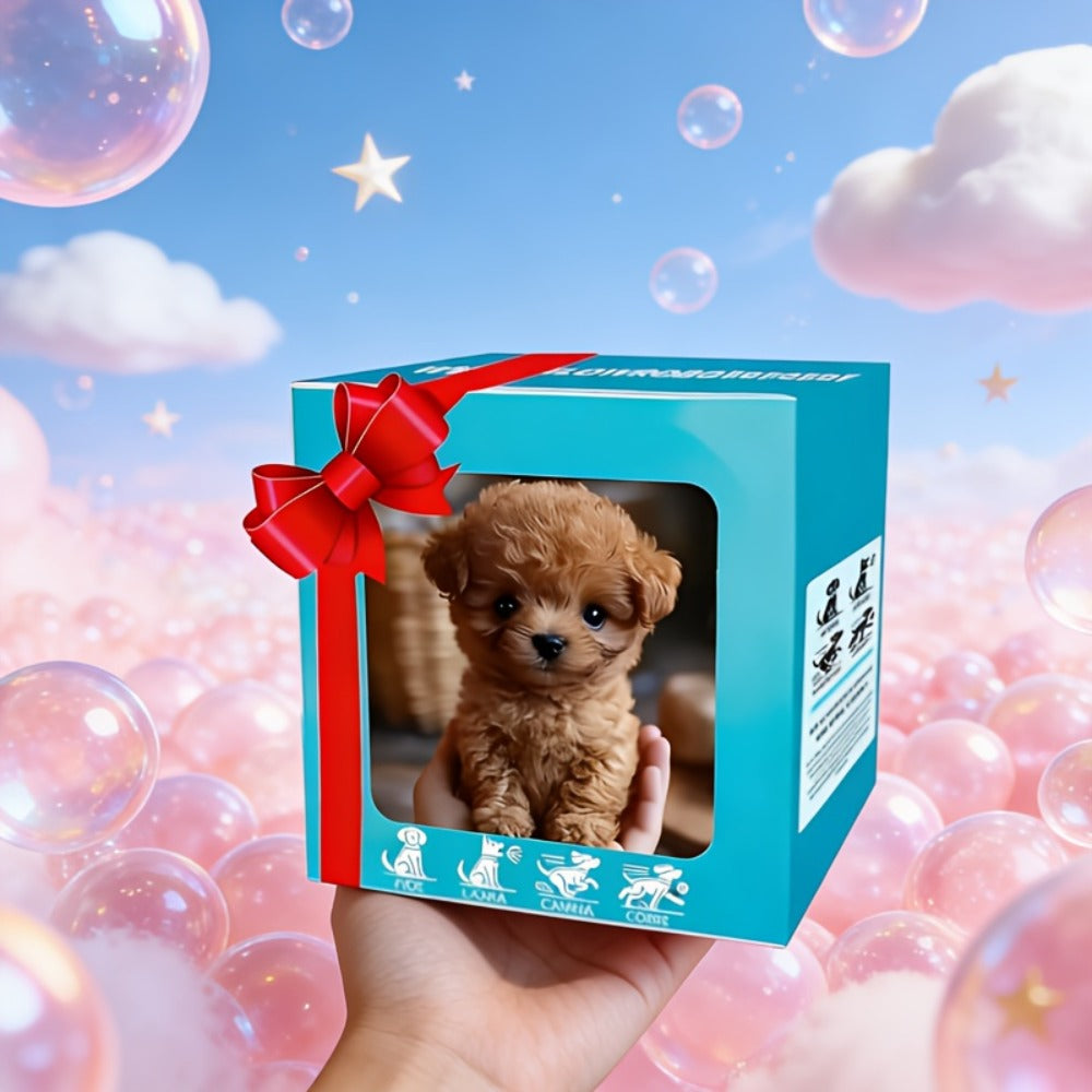 Electronic Plush Puppy Toy That Walks and Barks – Set of 2 Realistic Simulation Dogs with Barking Sound Effects, Soft Slow-Rebound Fur, Safe Interactive Pet Toy for Kids & Dog Lovers