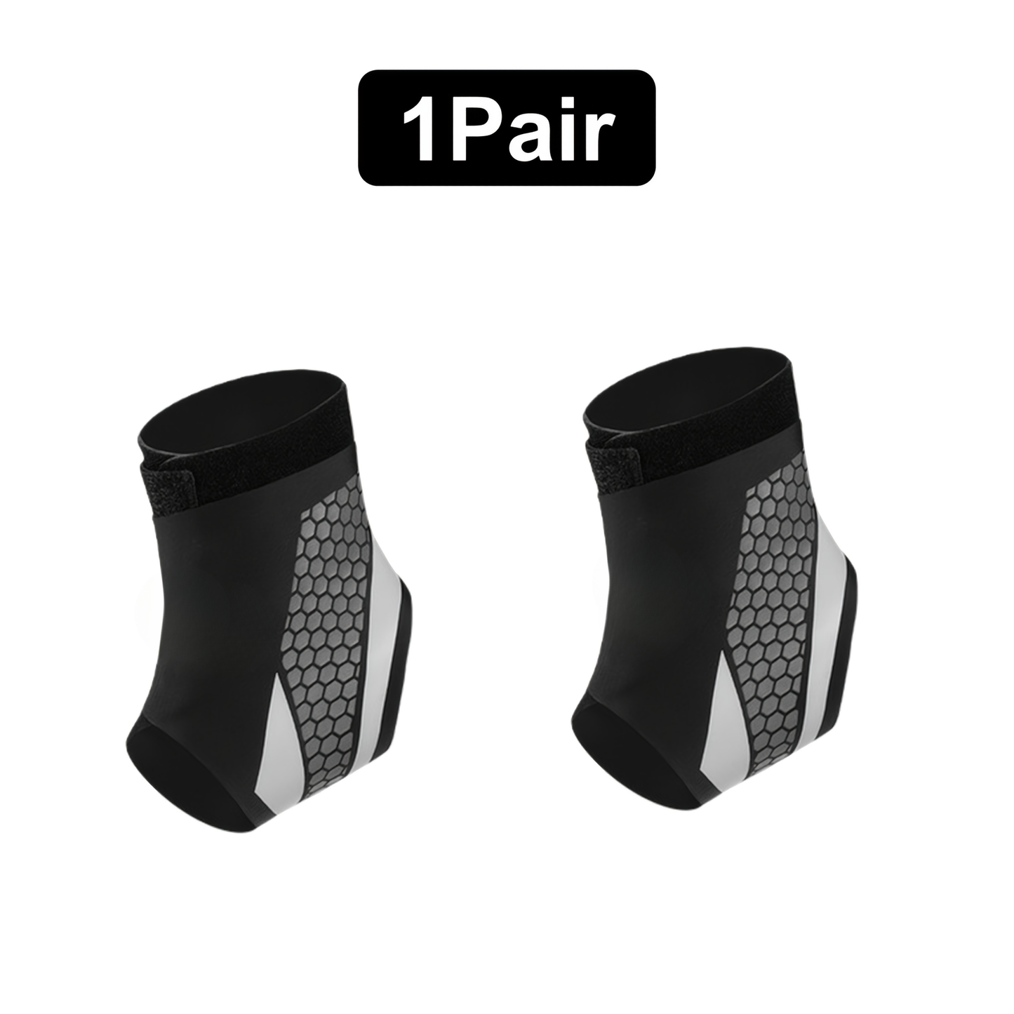 Ankle Compression Support Strap 2-Pack Adjustable Breathable Lightweight Secure Fit Unisex for Daily Use Sports Running Hiking Recovery