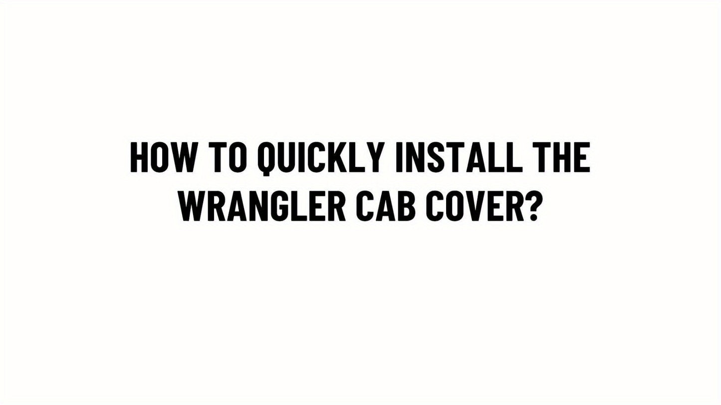 Jeep Wrangler Half Car Cover Waterproof 210D Oxford Fabric – Reflective Strip Windproof Straps for JK JL JKU JLU 2-Door & 4-Door 2007–2024