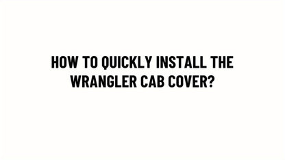 Jeep Wrangler Half Car Cover Waterproof 210D Oxford Fabric – Reflective Strip Windproof Straps for JK JL JKU JLU 2-Door & 4-Door 2007–2024