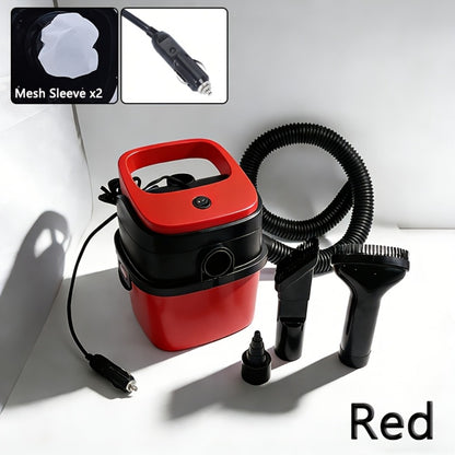 12V Car Vacuum Cleaner Wet Dry - Blow & Suction Double Function, Large Capacity 0.4L+ Bucket Style, Cylinder Portable Auto Interior Cleaning Tool, Plugs into Car Outlet, 7 Colors