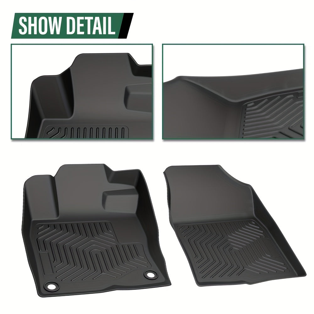 Floor Mats For Honda For Civic Sedan 4-Door 2016-2021 3pcs Floor Liner