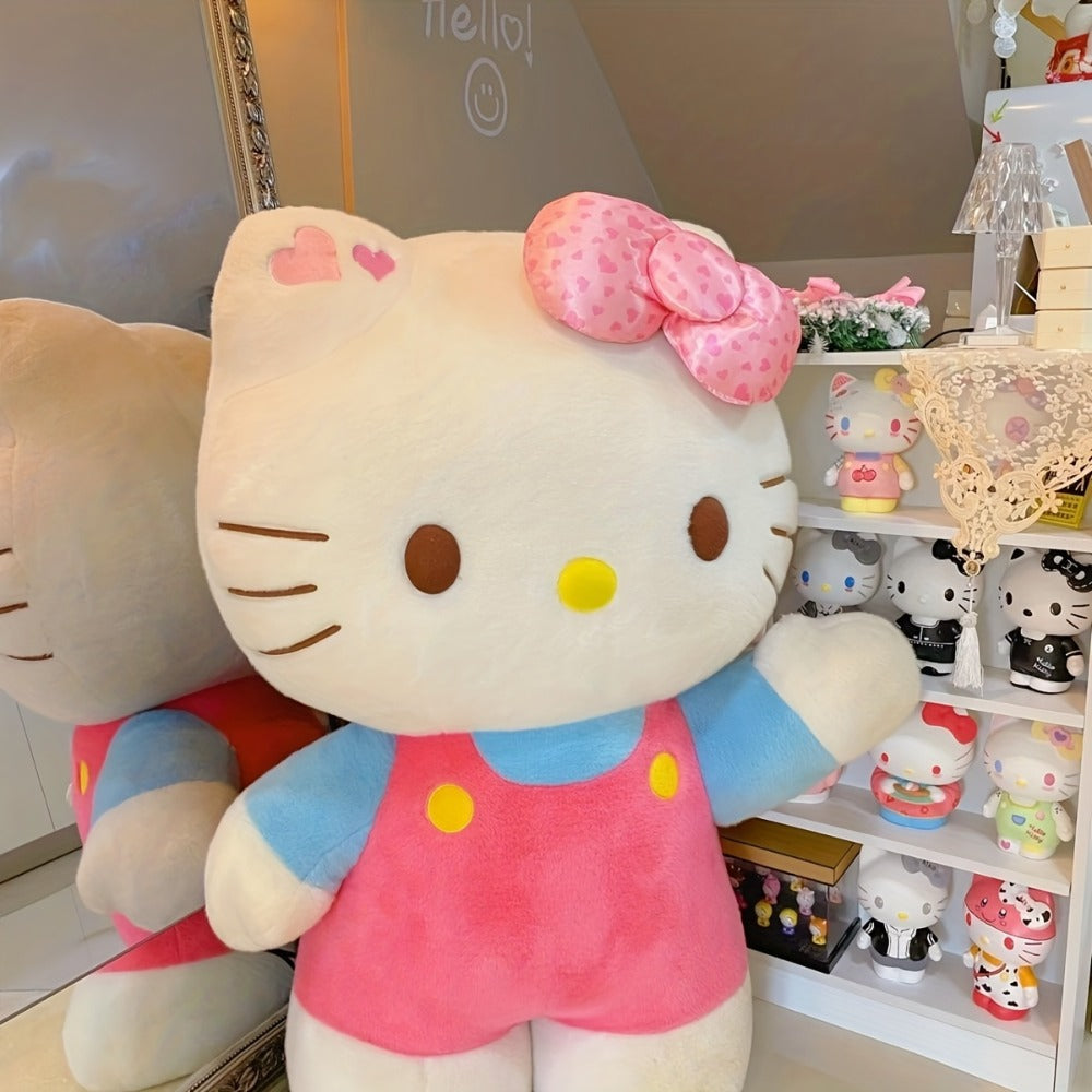 Hello Kitty Large Plush Doll 16 Inch 40cm Sanrio Kawaii Stuffed Animal Oversized Pillow Soft Toy Collectible Birthday Christmas Gift for Girls Teens
